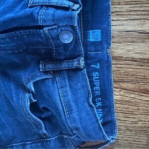 Gap Kids super skinny jeans size 7